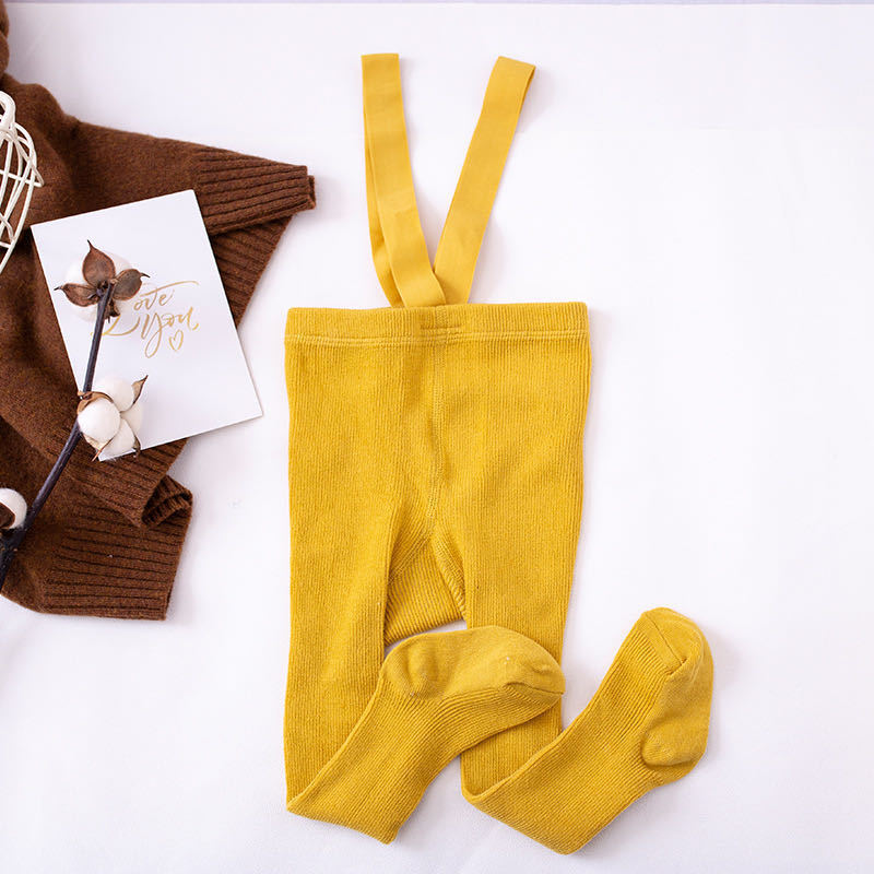 Combed cotton baby crawling cross overalls - ROZZAJ