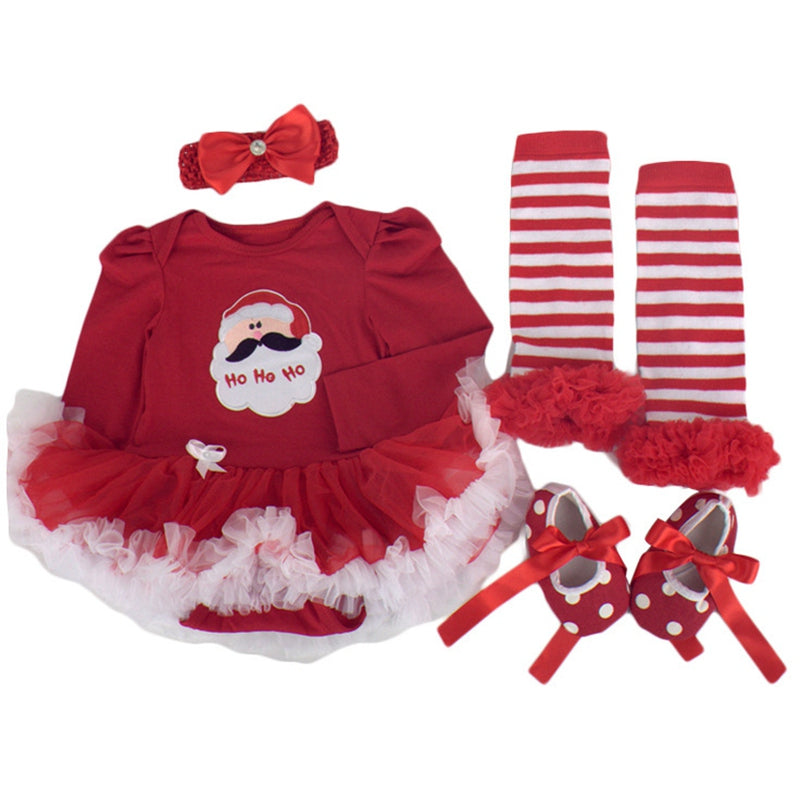 Four-piece Christmas Gift Newborn Clothing Set Baby - ROZZAJ