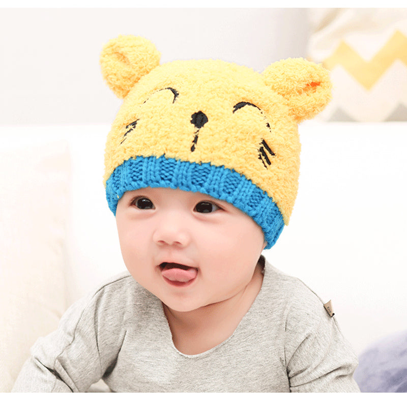 Wool scarf baby hat - ROZZAJ