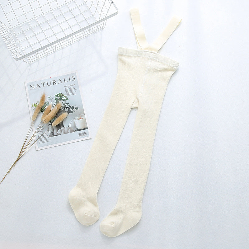 Combed cotton baby crawling cross overalls - ROZZAJ