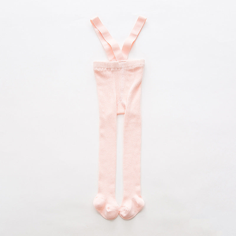 Combed cotton baby crawling cross overalls - ROZZAJ