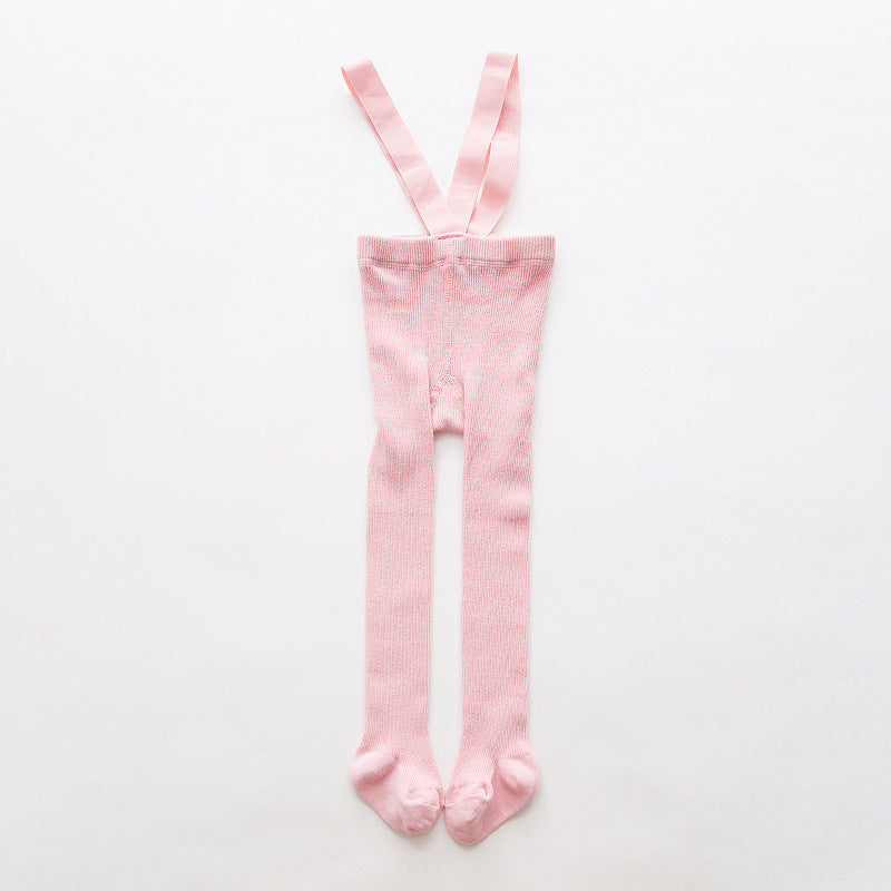 Combed cotton baby crawling cross overalls - ROZZAJ