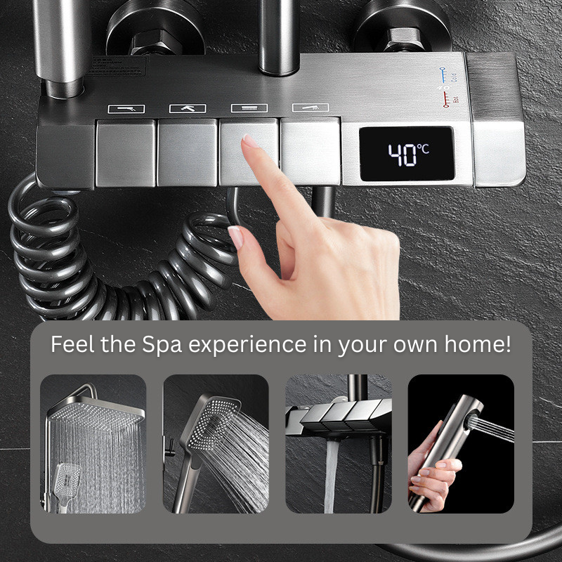 Haven™ Thermostatic Spa Shower System