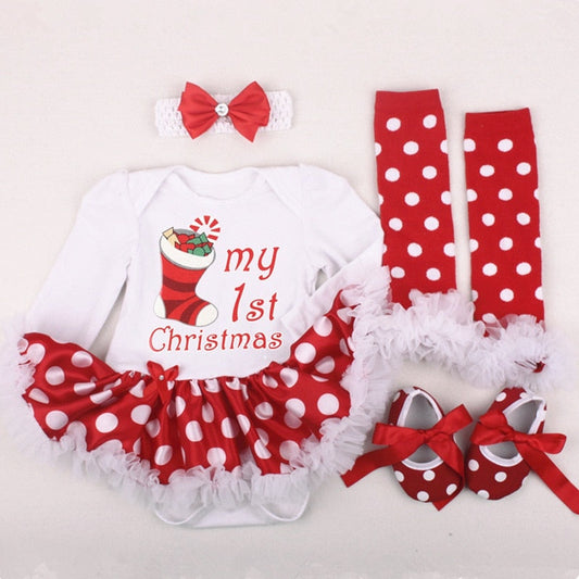 Four-piece Christmas Gift Newborn Clothing Set Baby - ROZZAJ