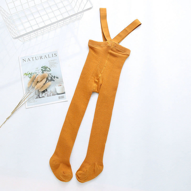 Combed cotton baby crawling cross overalls - ROZZAJ