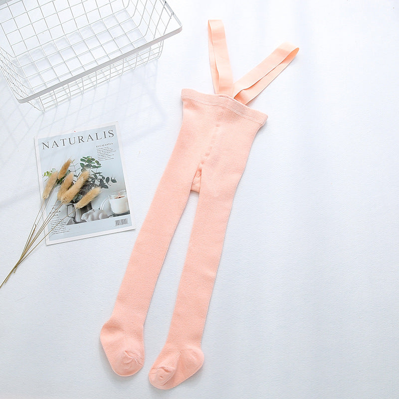 Combed cotton baby crawling cross overalls - ROZZAJ